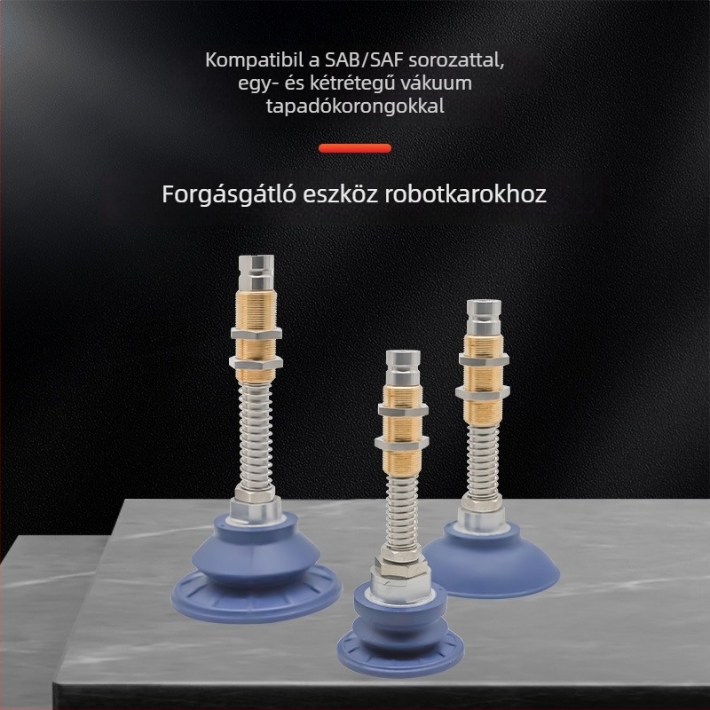 fste Vákuum szívócsészék és forgócsatlakozók készlet ipari pneumatikus elemekhez és robotkar-kiegészítőkhöz