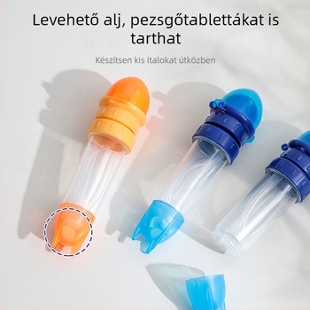 Hordozható szívócső átalakító – univerzális kupak ásványvízhez