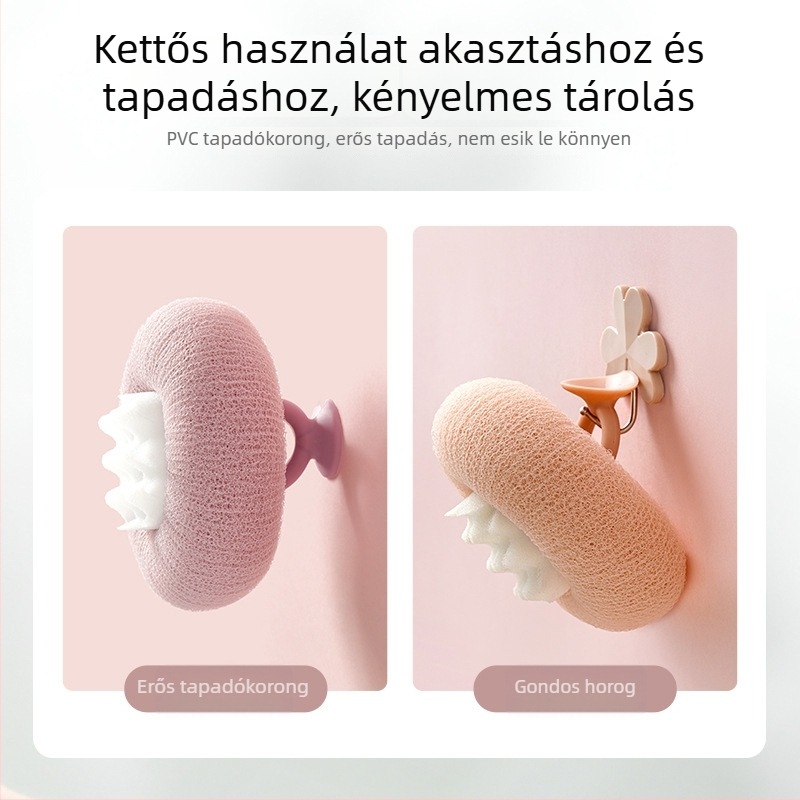 Yuesijia fürdőszett napraforgó formájú szívókoronggal, fürdőgolyóval, törölközővel, masszázsszivaccal és habzó fürdőgolyóval