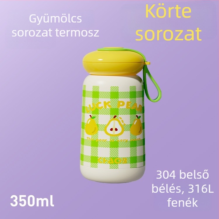 Kis kapacitású szigetelt pohár, belső 316 rozsdamentes acél, hordozható, kompakt