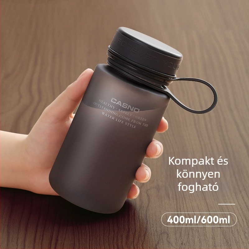 Nagy kapacitású műanyag víz pohár, hordozható, ütésálló, hőálló, teázáshoz