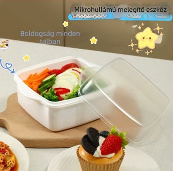 Konyhai multifunkcionális szűrő- és frissességmegőrző edény mikróhullámú sütőhöz, gőzölő a zsemle és a kukorica melegítéséhez