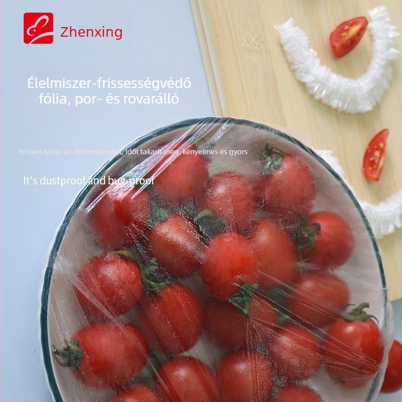 Zenxin élelmiszer-frissesség megőrző fedő készlet – egyszer használatos fedők tálakhoz és edényekhez, a maradékok tárolására, többfunkciós, háztartási használatra