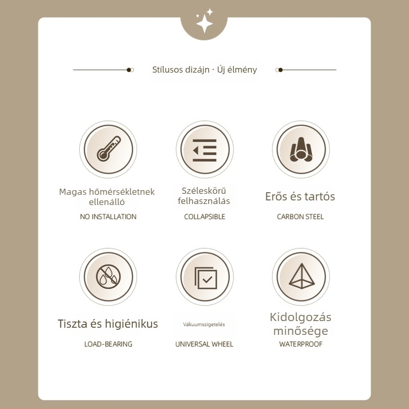 Rozsdamentes acél edényfedő, kör alakú, edzett üveggel, univerzális méret, hőálló