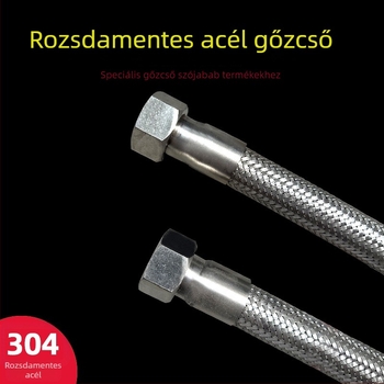 304 rozsdamentes acél gőzcső tofuhoz és szójaitalhoz
