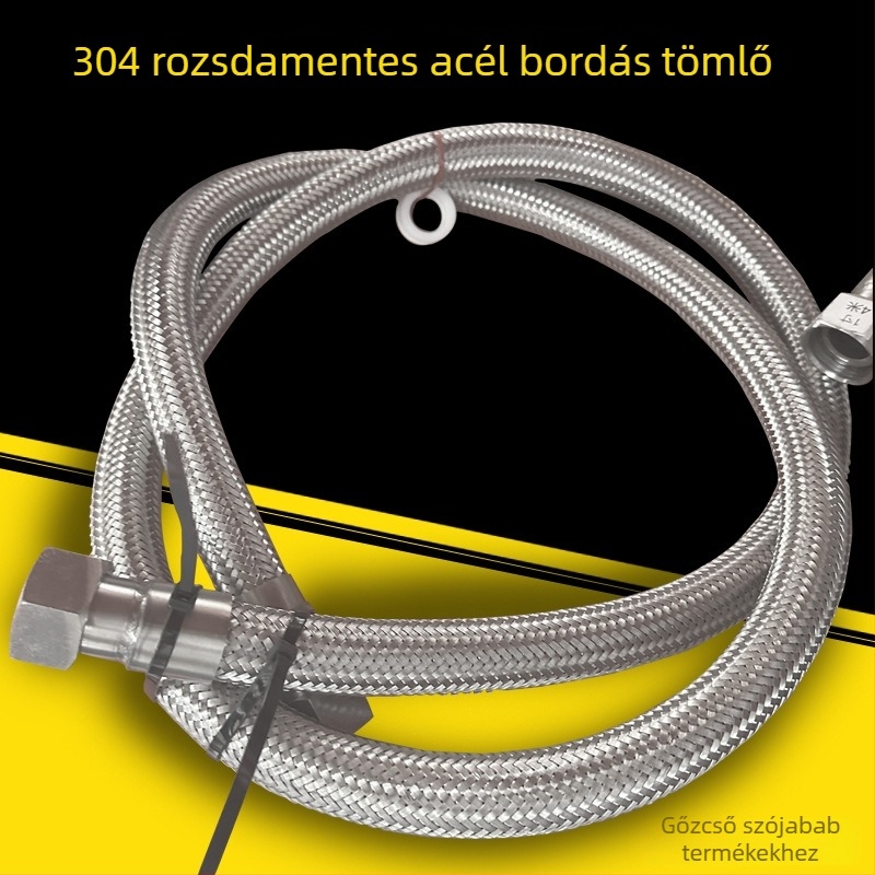 304 rozsdamentes acél gőzcső tofuhoz és szójaitalhoz