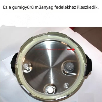 Szilikon tömítőgyűrű elektromos nyomású kukához, O- alakú tömítés – cserealkatrész