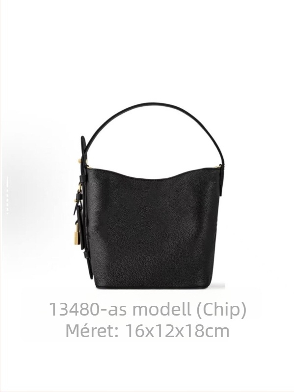 Donkey25 Új modell Allinbb monogramos női crossbody táska – Fehér bőr bucket táska, hengeres forma, egy vállpánt