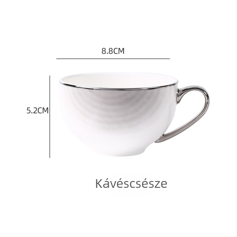 26 éves új modell csontporcelánból készült tál- és tányérkészlet, kerámia étkészlet fényes mázzal, modern minimalista stílus