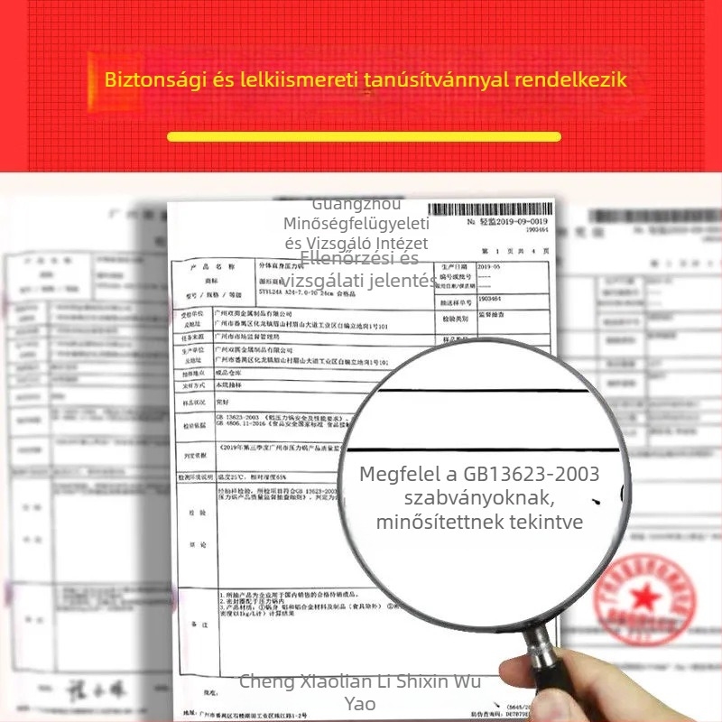 Alumínium ötvözetű nyomásfőző edény, kompatibilis gáztűzhellyel és indukciós főzőlappal, pároló betéttel, otthoni használatra