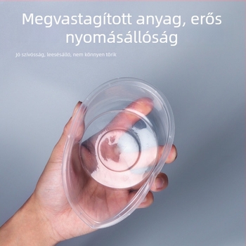 Egyszer használatos műanyag tál fedővel, 300–1000 ml, élelmiszer-minőségű, elvitelhez.