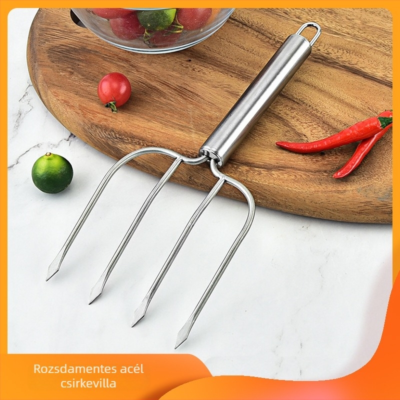Rozsdamentes acél grill villa csirkéhez, bárányhúshoz és steakhez – kültéri grillszerszámok