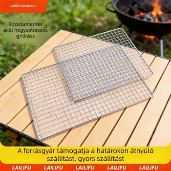 Galvanizált négyzet alakú grillsütő rács