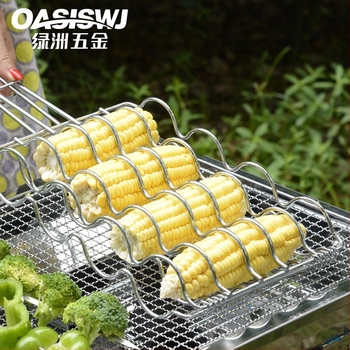 OASISWJ kolbász-klipsz és grillháló-klipsz, kültéri grillszerszám, kukorica-klipsz