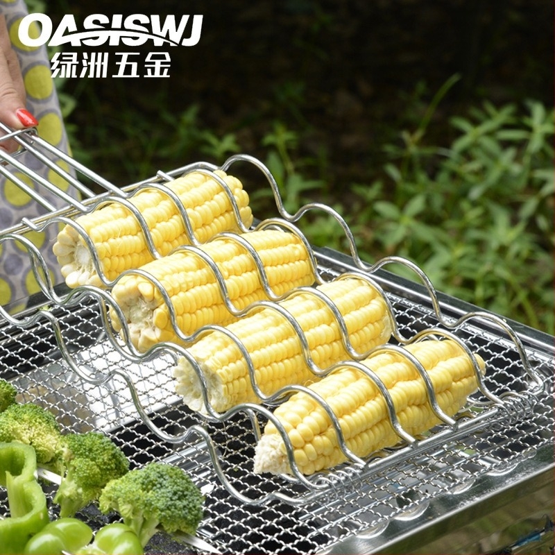 OASISWJ kolbász-klipsz és grillháló-klipsz, kültéri grillszerszám, kukorica-klipsz