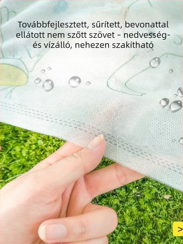Egyszer használatos piknik alátét dupla rétegű nyomtatással, utazásokhoz és szabadtéri használatra, éttermek és szállodák számára asztalterítőként