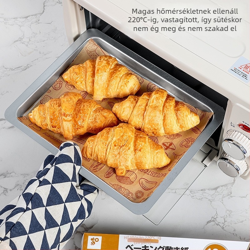 Olajat felszívó sütőpapír – szilikonbevonatú, élelmiszer-minőségű