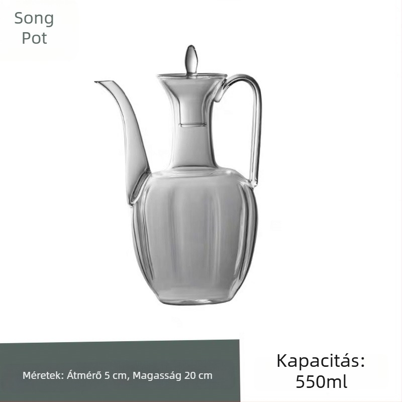 Yunlin Hideg Tea Kiegészítő Készlet — Hőálló Üvegpohár Teához, Nyári Jeges Tea Eszközök, Új Kínai Stílus