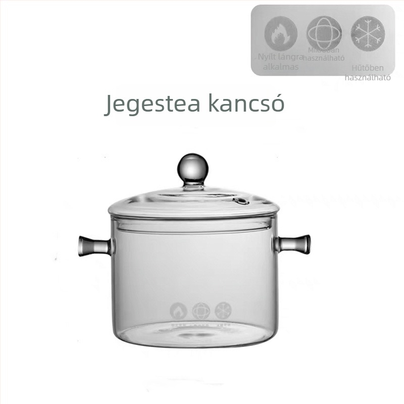 Yunlin Hideg Tea Kiegészítő Készlet — Hőálló Üvegpohár Teához, Nyári Jeges Tea Eszközök, Új Kínai Stílus