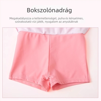 Lányok egybeöltős fürdőruhája, aranyos és stílusos, nagyobb gyermekeknek, nyár 2026 modell, UV védelem, gyorsan száradó edzéshez
