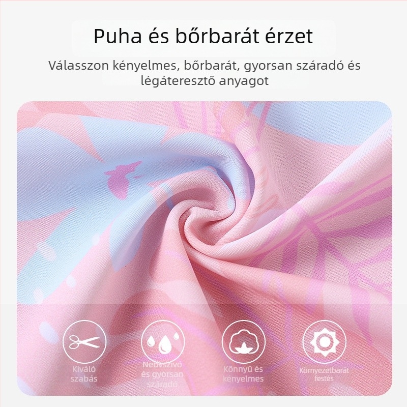 Noble Bird Gyerekeknek lányoknak két részes fürdőruha szoknyával