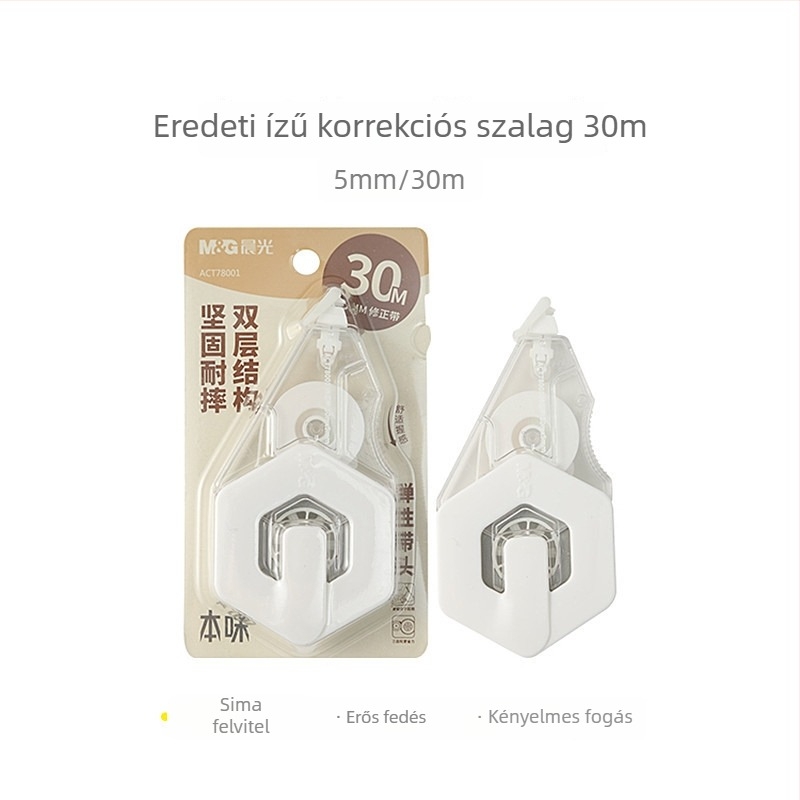 Korrigáló szalag 30m diákoknak, tartós, 20m, modell ACT78001