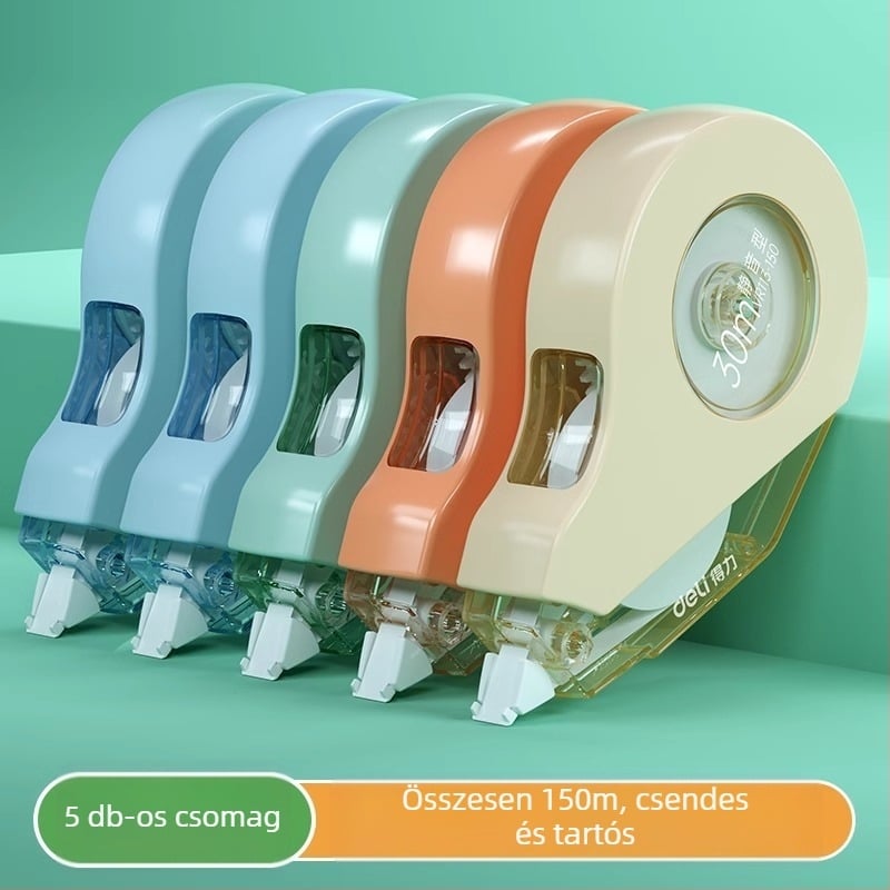 Deli tartós korrigáló szalag, csendes, nagy kapacitású, kettős ház, megfizethető csomag, sima és folyamatos szalag