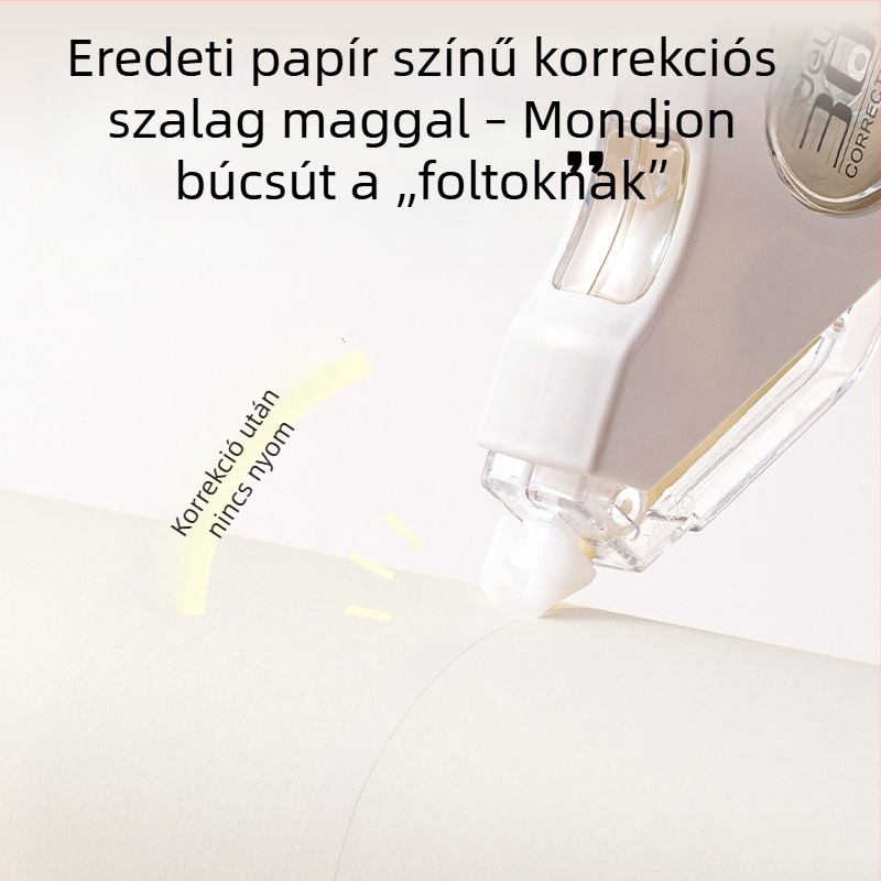 Deli 71551B zajtalan korrigáló szalag, diákoknak nagy kapacitású készlet, irodai kellékek
