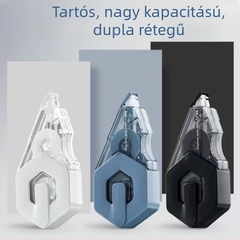 Ins-stílusú, nagy kapacitású tanulói korrektor szalag, esésálló, sima és tartós