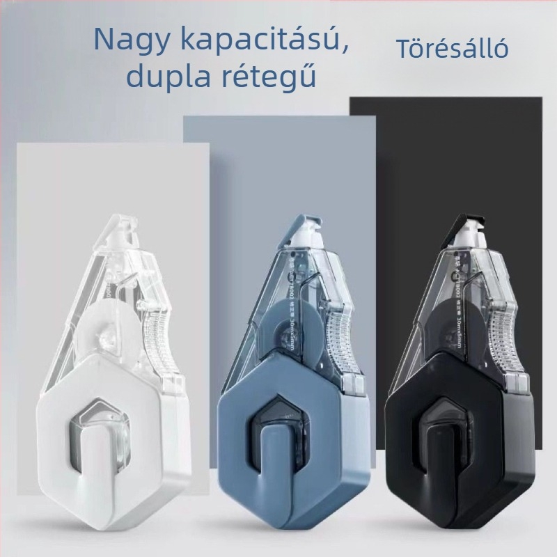 Ins-stílusú, nagy kapacitású tanulói korrektor szalag, esésálló, sima és tartós