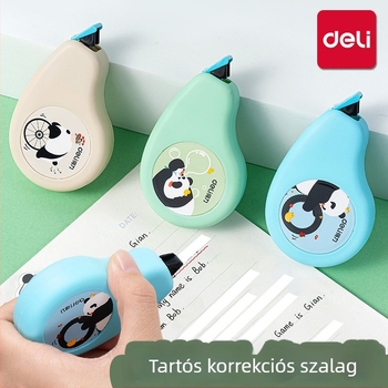 Deli javító szalag – tartós, diákoknak megfelelő, elegáns és aranyos dizájn a hibák kijavításához
