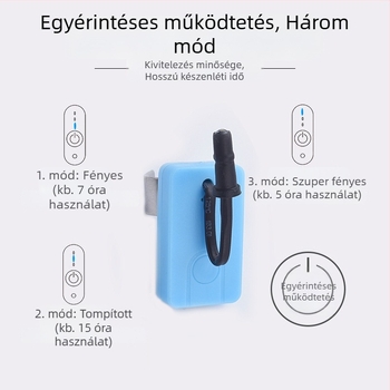 USB-töltéses fültisztító eszköz ujjfénnyel