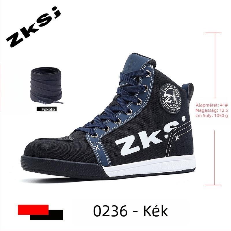 Légáteresztő motorkerékpáros cipő, csúszásmentes és ütésálló, minden évszakra