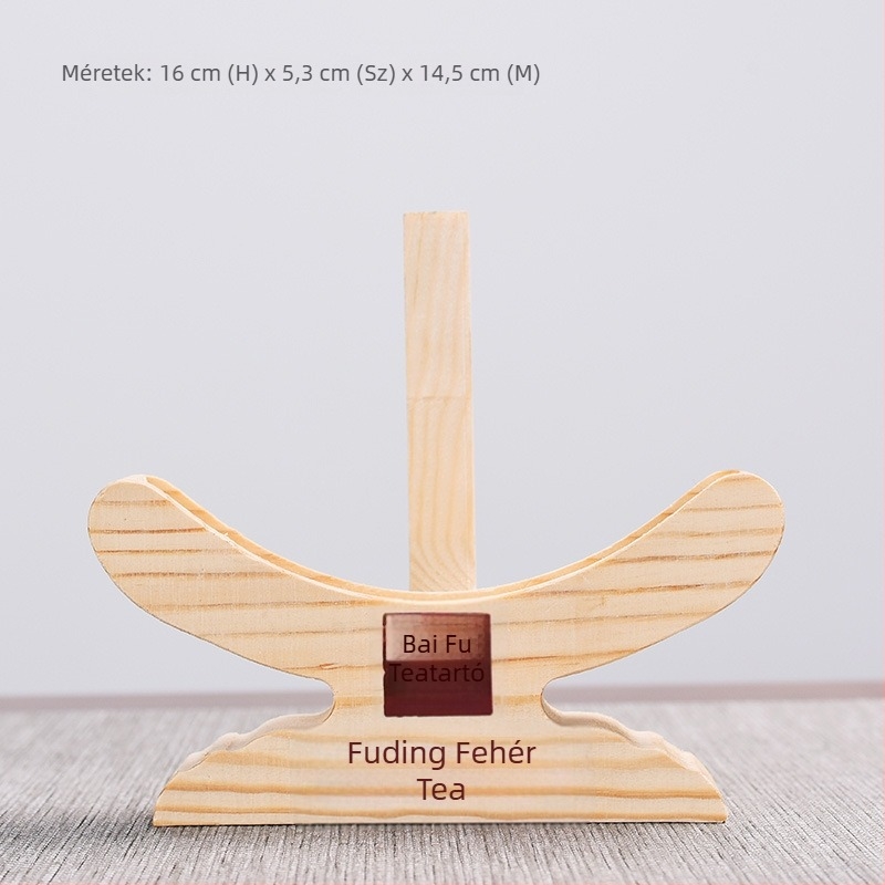 Fa- és műanyag Pu'er teakeret, 6–8 hüvelykes teacake-állvány, teáskészlet kiegészítői
