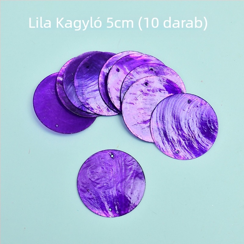 DIY készlet tükrös kagylókból készült szélcsengőhöz gyerekeknek