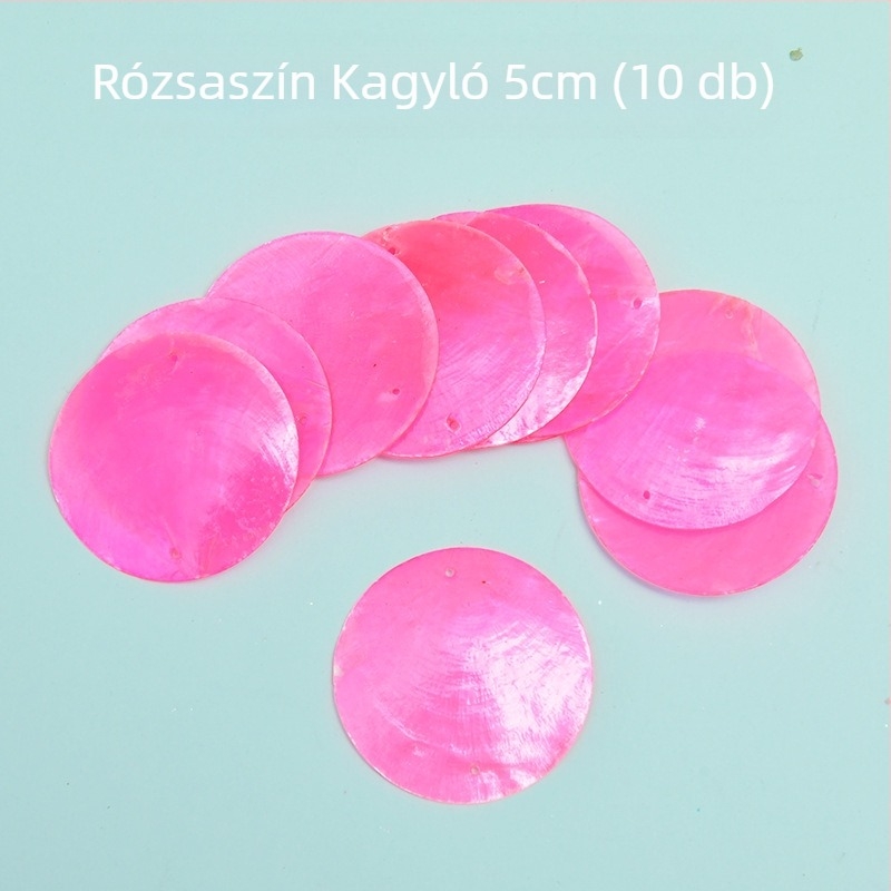DIY készlet tükrös kagylókból készült szélcsengőhöz gyerekeknek