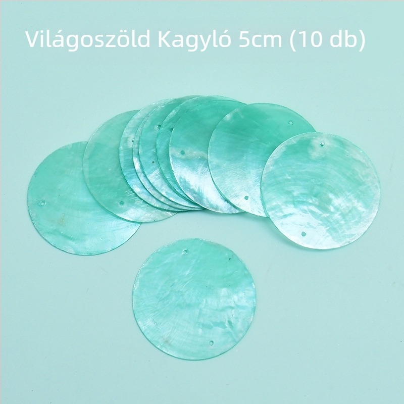 DIY készlet tükrös kagylókból készült szélcsengőhöz gyerekeknek