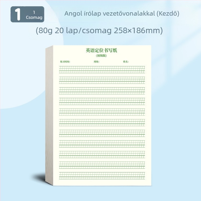 Angol írás- és fogalmazásgyakorló lapok általános iskolától az egyetemig