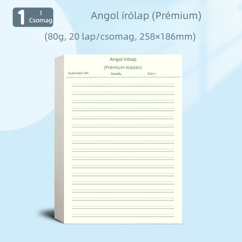 Angol írás- és fogalmazásgyakorló lapok általános iskolától az egyetemig