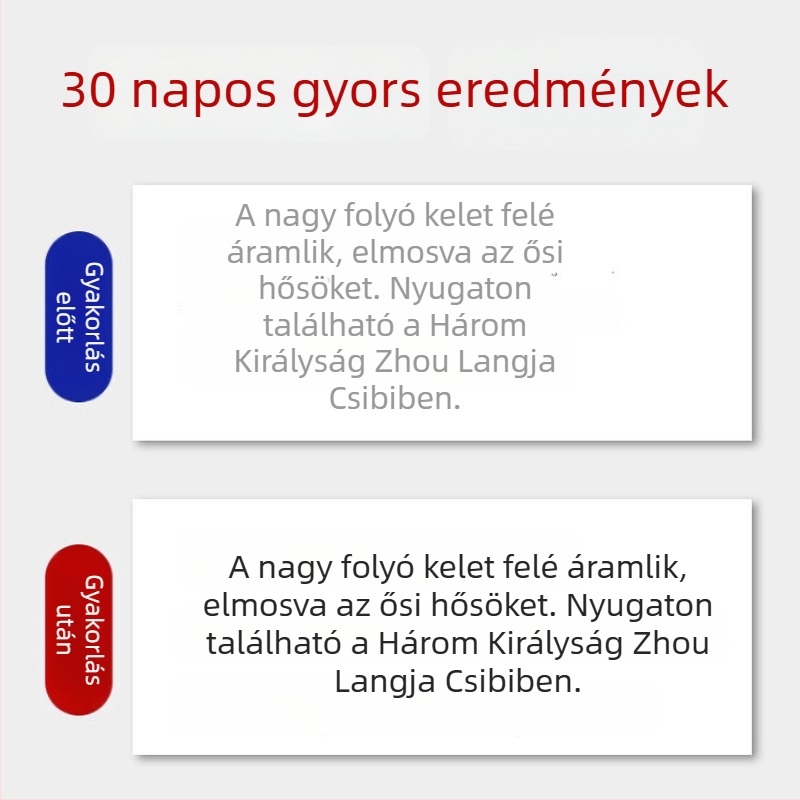  Tollas és kemény tollal kalligráfia gyakorló készlet – felnőtteknek, szabályos írásmód, 5 kötet