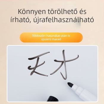 Egyszeroldalas irodai fehér tábla fenyőfa kerettel, mágneses száraz-írható felülettel, állvánnyal