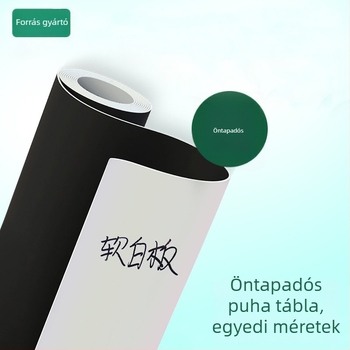 Személyre szabható mágneses puha fehér tábla jegyzeteléshez és íráshoz — irodai információs tábla