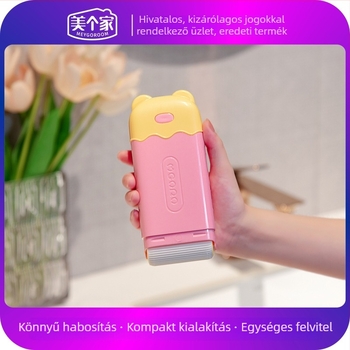 Mackó alakú habzó szappanadagoló lefolyó tálcával, érintés nélküli használat, fürdőszobára és konyhára