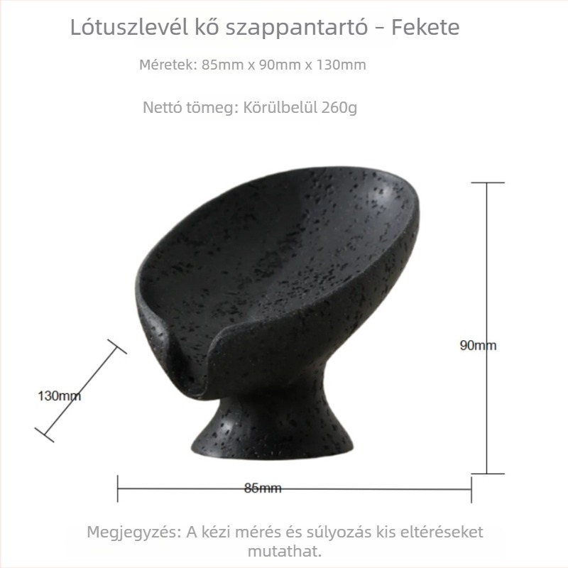 Lotusleveles dizájnú szappan tál, szappan tartó és tároló állvány, háztartási lefolyó doboz, szappan tálca, luxus szappantartó