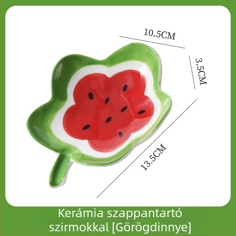 Kerámia szappantál csepegtetővel, fúrás nélkül, fürdőszobai mosdópulthoz