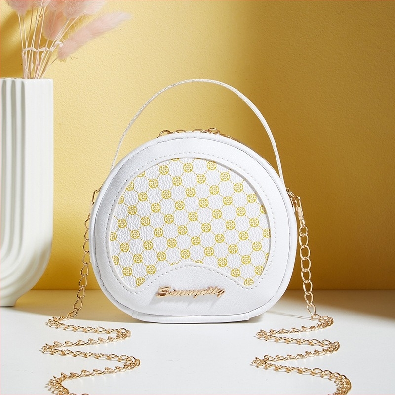 PU-bőrből készült női válltáska patchwork mintával, kompakt mindennapi mini táska