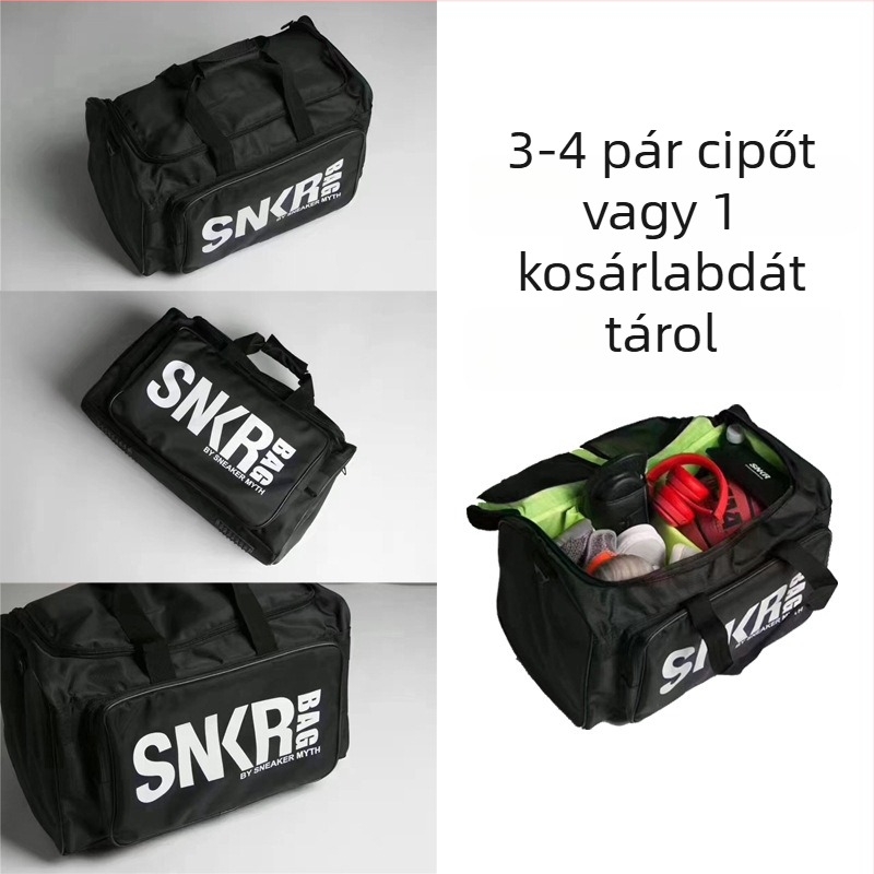 Többfunkciós cipő tároló utazótáska, sport- és edzőtáska, kosárlabda táska, nagy kapacitás