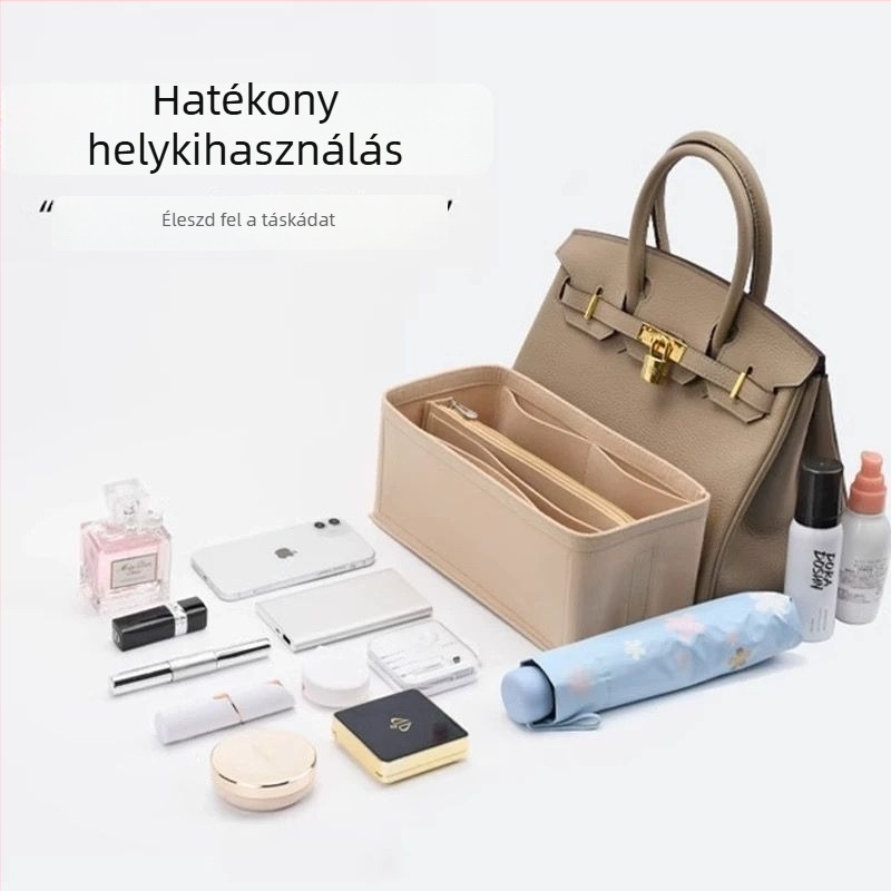 Ultra könnyű belső rendező a Hermès Birkin Platinum táskájához, modell 253035
