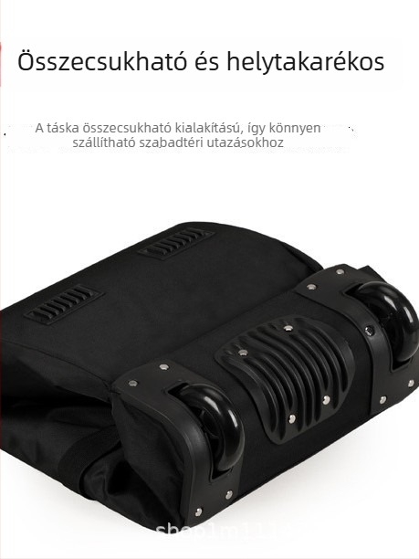 Uniszex görgős utazótáska, nagy kapacitású, hátizsákká is átalakítható, ideális üzleti utazásokhoz