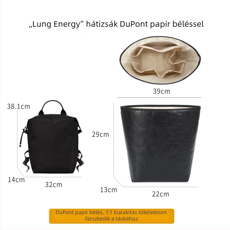 Könnyű hátizsák belső bélés Longxiang Energy hátizsákhoz DuPont papír elválasztóval